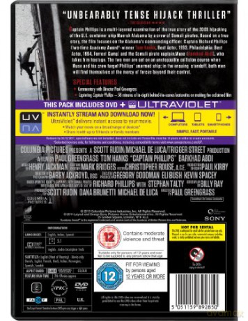 Captain Phillips (Kapitan Phillips) [DVD]