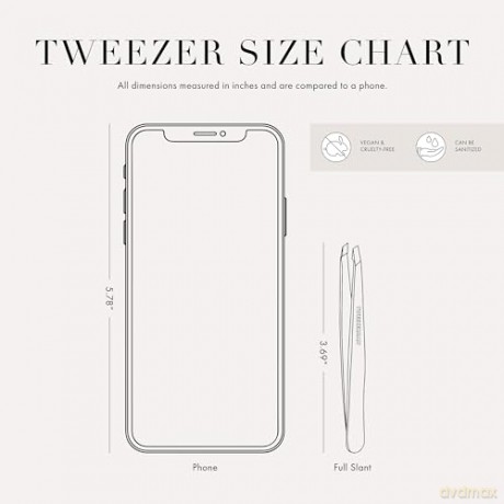 Tweezerman Slant Rose Gold Tweezers unisex