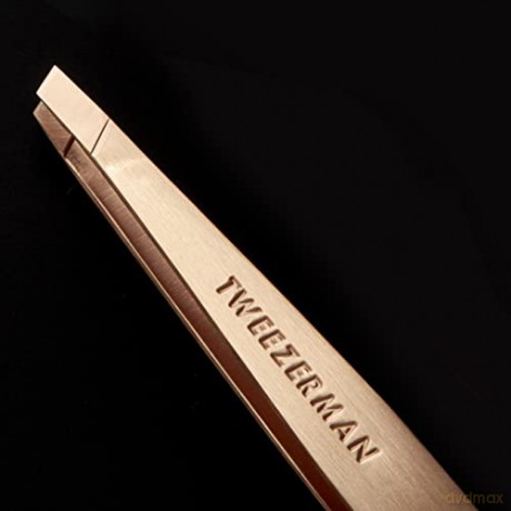 Tweezerman Slant Rose Gold Tweezers unisex