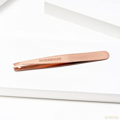 Tweezerman Slant Rose Gold Tweezers unisex