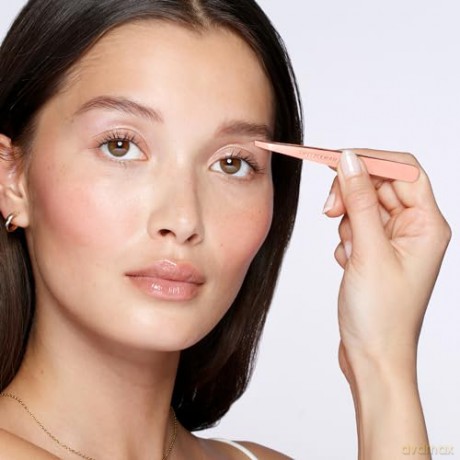 Tweezerman Slant Rose Gold Tweezers unisex
