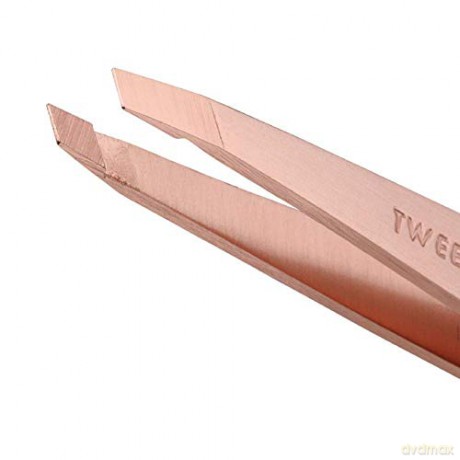 Tweezerman Slant Rose Gold Tweezers unisex