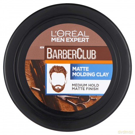 L´Oréal Paris Styling clay for hair Men Expert (Messy Hair Molding Clay) 75 ml dla mężczyzny
