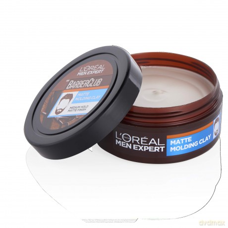 L´Oréal Paris Styling clay for hair Men Expert (Messy Hair Molding Clay) 75 ml dla mężczyzny