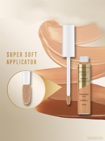 Max Factor Liquid concealer with a moisturizing effect Miracle Pure (Concealer) 7.8 ml - Shade: 002 dla kobiety