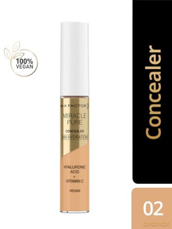Max Factor Liquid concealer with a moisturizing effect Miracle Pure (Concealer) 7.8 ml - Shade: 002 dla kobiety