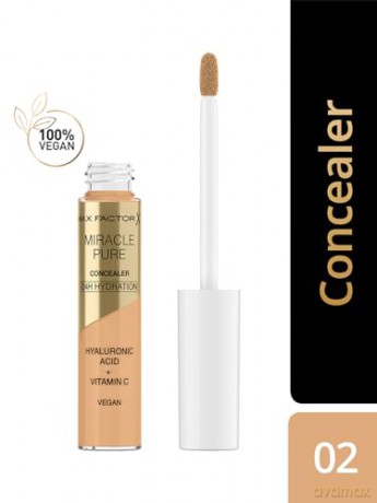 Max Factor Liquid concealer with a moisturizing effect Miracle Pure (Concealer) 7.8 ml - Shade: 002 dla kobiety