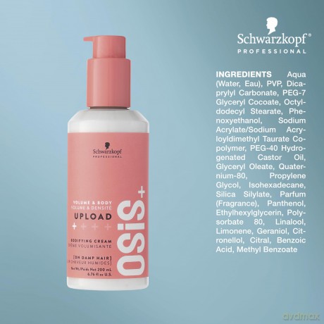 Schwarzkopf Professional Shaping hair cream OSiS Upload (Bodifying Cream) 200 ml dla kobiety