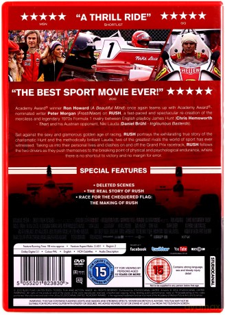 Rush (Wyścig) [DVD]