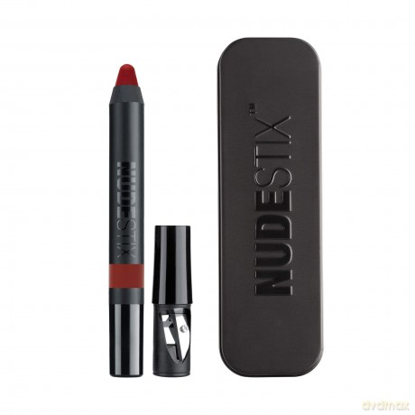 Nudestix Mattifying lipstick and blush Intense Matte Lip + Cheek Pencil - Shade: Royal dla kobiety