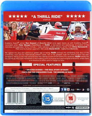 Rush (Wyścig) [Blu-Ray]