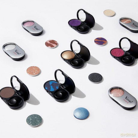 PUPA Milano Highly pigmented eyeshadows Vamp! (Compact Eyeshadow) 1.5 g - Shade: 106 Audacious Pink - Fusion dla kobiety