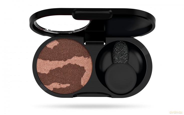PUPA Milano Highly pigmented eyeshadows Vamp! (Compact Eyeshadow) 1.5 g - Shade: 408 Brown On Fire - Fusion dla kobiety