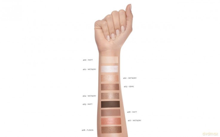 PUPA Milano Highly pigmented eyeshadows Vamp! (Compact Eyeshadow) 1.5 g - Shade: 408 Brown On Fire - Fusion dla kobiety