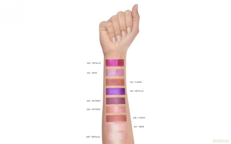 PUPA Milano Highly pigmented eyeshadows Vamp! (Compact Eyeshadow) 1.5 g - Shade: 107 Sugar Candy - Gems dla kobiety