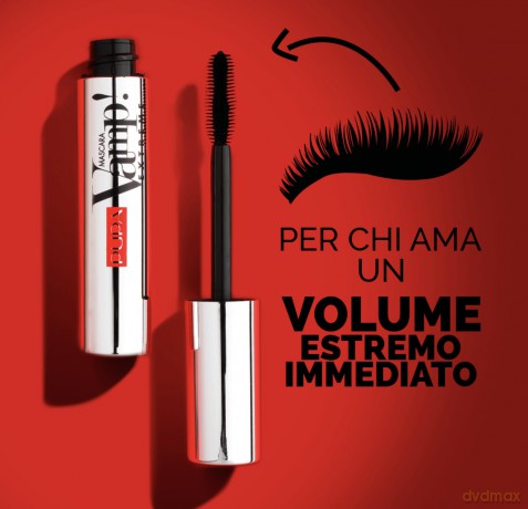 PUPA Milano Volumizing Mascara Vamp! Extreme 12 ml - Shade: 010 Extrablack dla kobiety