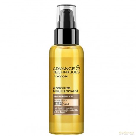 Avon Nourishing hair oil with argan and coconut oil (Absolute Nourish ment Treatment Oil) 100 ml dla kobiety