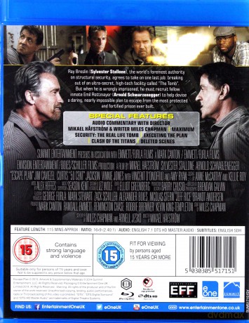 Escape Plan (Plan Ucieczki) [Blu-Ray]