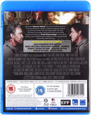 Escape Plan (Plan Ucieczki) [Blu-Ray]