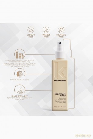 Kevin Murphy Spray beach effect Hair .Resort.Spray (Beach Look Hair Spray) 150 ml dla kobiety