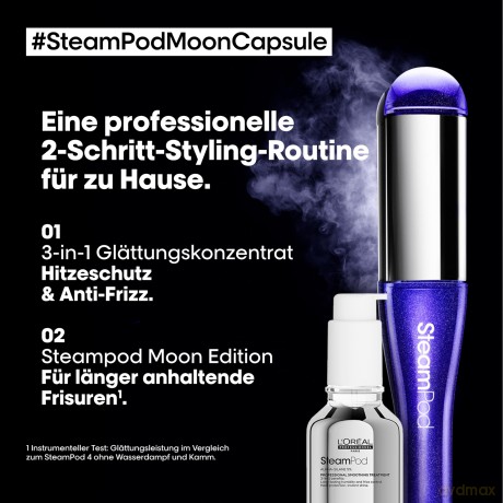 L´Oréal Professionnel Professional steam hair iron SteamPod 4 Moon Capsule dla kobiety