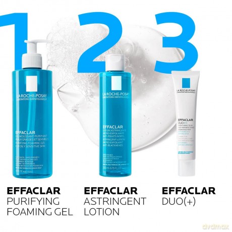 La Roche Posay Cleansing foaming gel without soap Effaclar (Purifying Foaming Gel) - Volume: 400 ml unisex