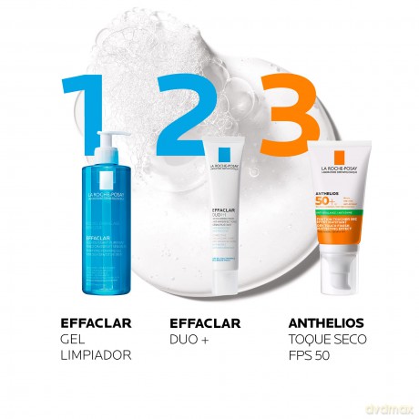 La Roche Posay Cleansing foaming gel without soap Effaclar (Purifying Foaming Gel) - Volume: 400 ml unisex