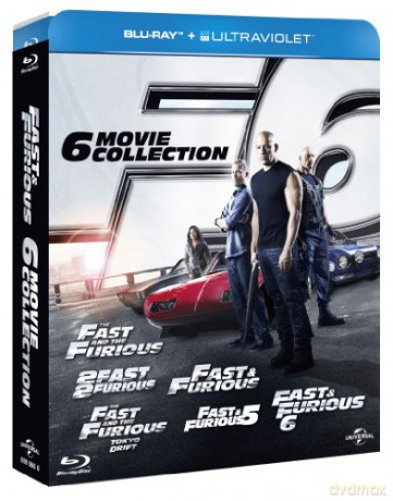 Fast & Furious : The 6 Movie Collection [6Blu-ray]