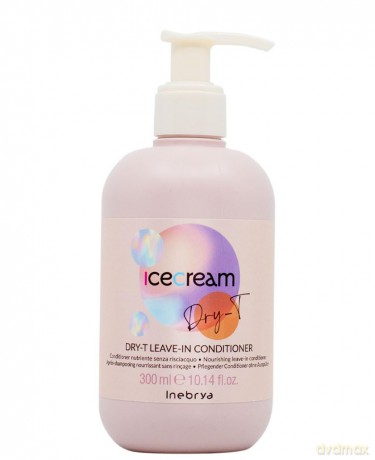 Inebrya No-rinse nourishing conditioner Ice Cream Dry-T (Leave-In Conditioner) 300 ml dla kobiety