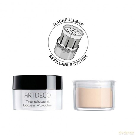 Artdeco (Translucent Loose Powder) 8 g - Shade: 02 Translucent Light dla kobiety
