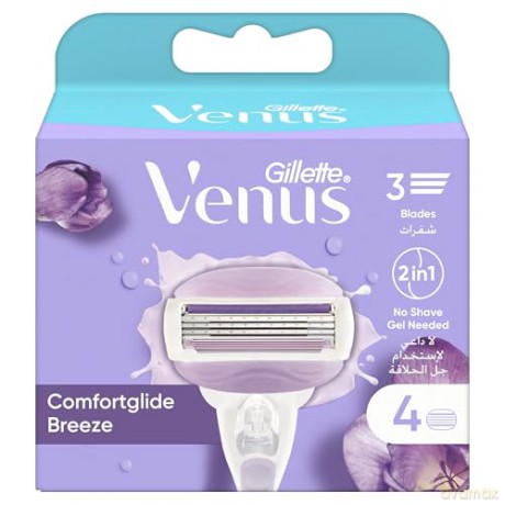 Gillette Replacement heads Venus Breeze - Variant: 4 ks dla kobiety