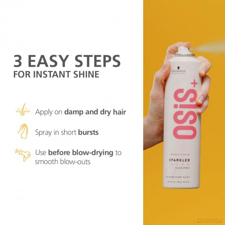 Schwarzkopf Professional Spray radiant shine Sparkler 300 ml dla kobiety