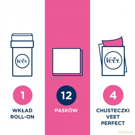 Veet Foot wax filling for electric set EasyWax 50 ml dla kobiety