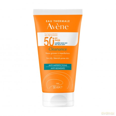 Avene Mattifying sun protection for normal to oily skin SPF 50+ Clean ance 50 ml dla kobiety