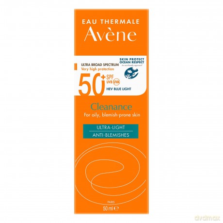 Avene Mattifying sun protection for normal to oily skin SPF 50+ Clean ance 50 ml dla kobiety