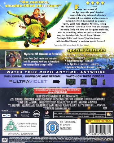 Epic (Tajemnica Zielonego Królestwa) [Blu-Ray]