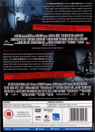 Insidious + Chapter 2 (Naznaczony: Rozdział 2) [2DVD]