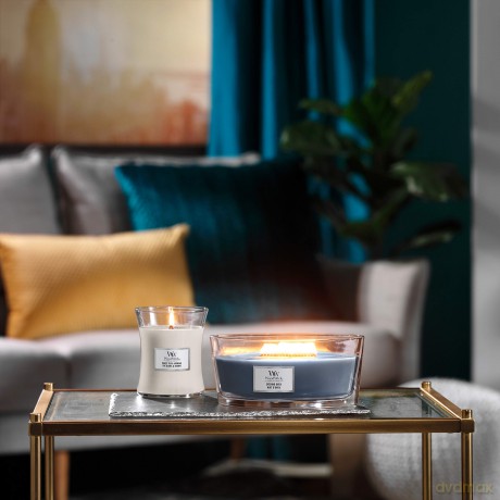 WoodWick Scented candle boat Evening Onyx 453 g unisex