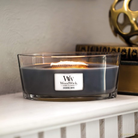 WoodWick Scented candle boat Evening Onyx 453 g unisex
