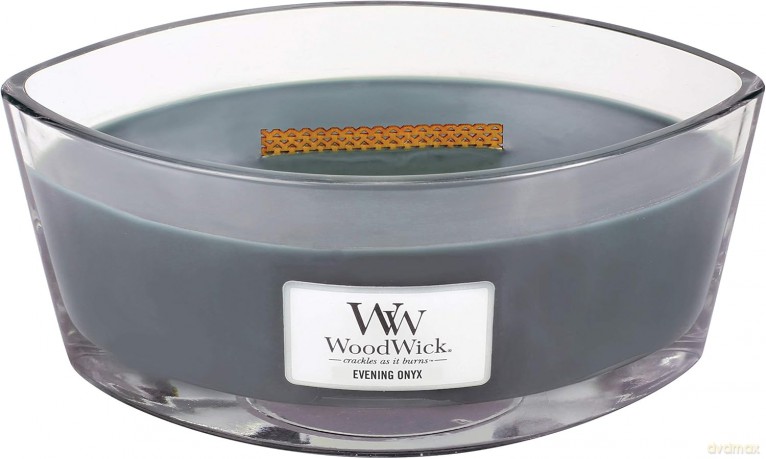 WoodWick Scented candle boat Evening Onyx 453 g unisex