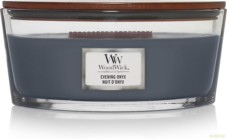 WoodWick Scented candle boat Evening Onyx 453 g unisex