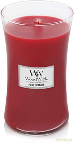 WoodWick Scented candle vase Pomegranate 609.5 g unisex