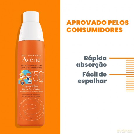 Avene Protective spray for children for face and body SPF 50+ (Spray for Children) 200 ml