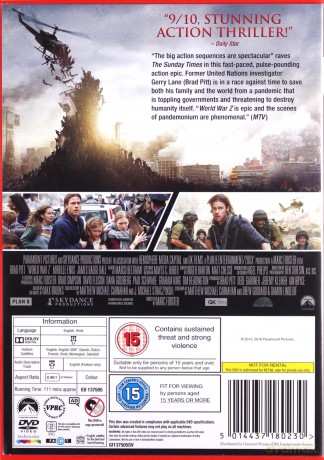 World War Z [DVD]