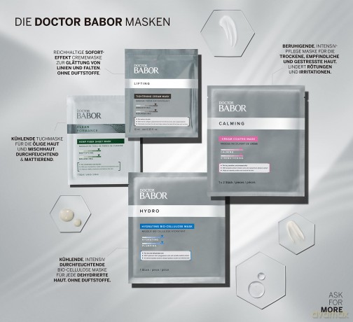 Babor Cream mask for mature skin with a lifting effect Doctor Babor (Tightening Cream Mask) 10 ml dla kobiety