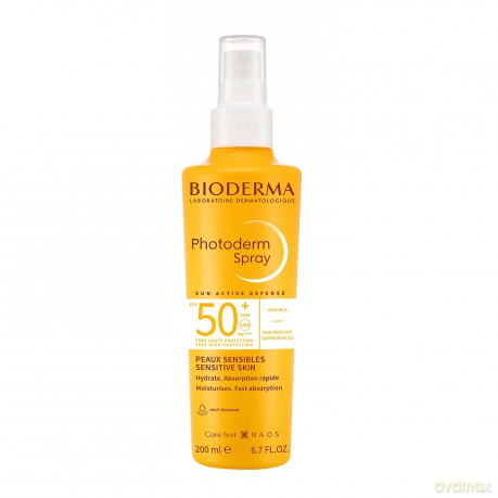 Bioderma Spray for tanning SPF 50+ Photoderm (Spray) 200 ml unisex