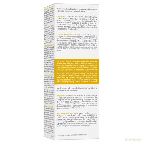 Bioderma Tinted sun cream SPF 50+ Photoderm Aqua fluid 40 ml - Shade: Golden dla kobiety