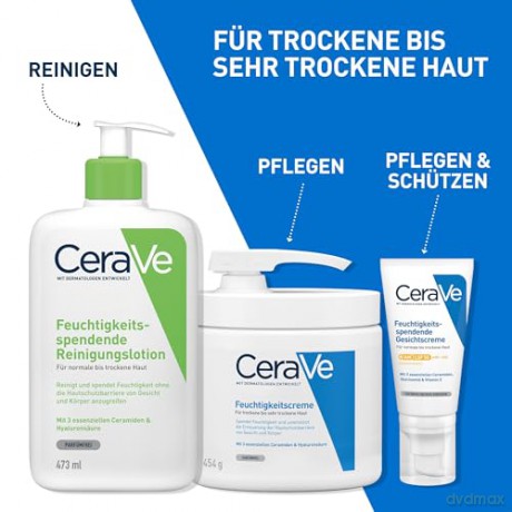 CeraVe Moisturizing cream for dry and very dry skin (Moisturizing Cream) 454 g unisex