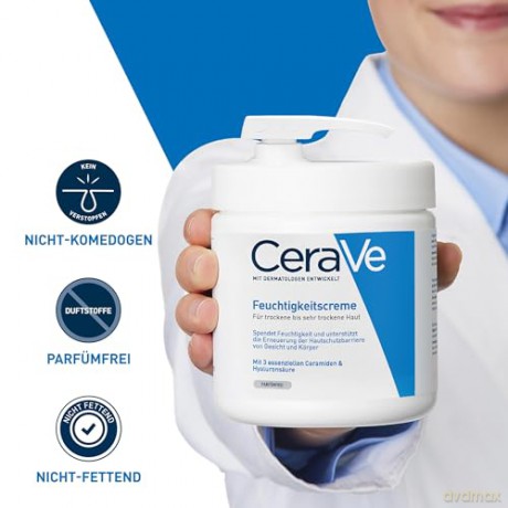 CeraVe Moisturizing cream for dry and very dry skin (Moisturizing Cream) 454 g unisex