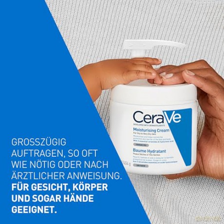 CeraVe Moisturizing cream for dry and very dry skin (Moisturizing Cream) 454 g unisex